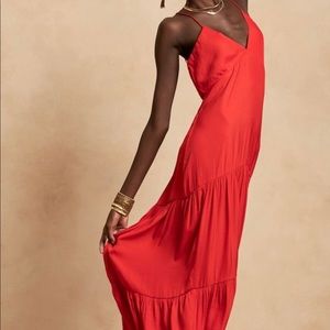 Banana Republic Tiered Hem Maxi Dress